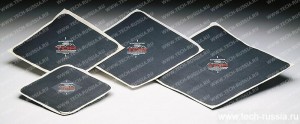 Заплатка TOR-6 c диагональным кордом 380х380 мм для ремонта покрышек внедорожников (арт.391)