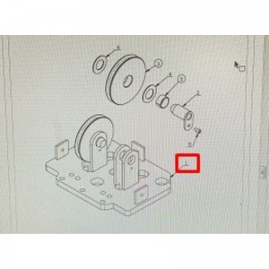 N4125H#SWRING-PULL Верхняя площадка ролика для N4125H-4,5T